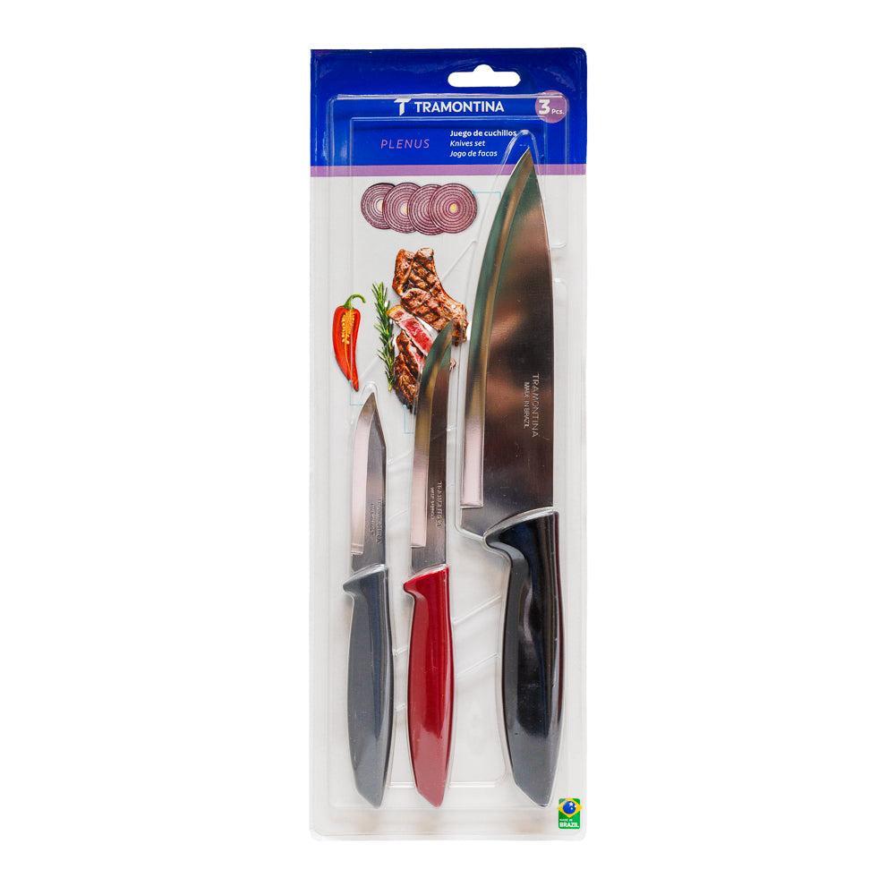 Tramontina Plenus Knife Set of 3-Knives
