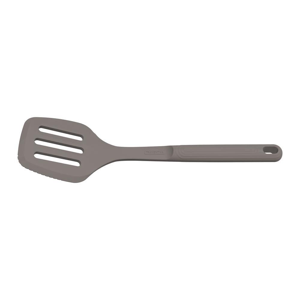 Tramontina Softta Silicone Slotted Spatula Grey-Kitchen Utensils