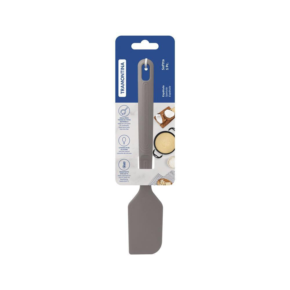 Tramontina Softta Silicone Spatula Grey-Kitchen Utensils