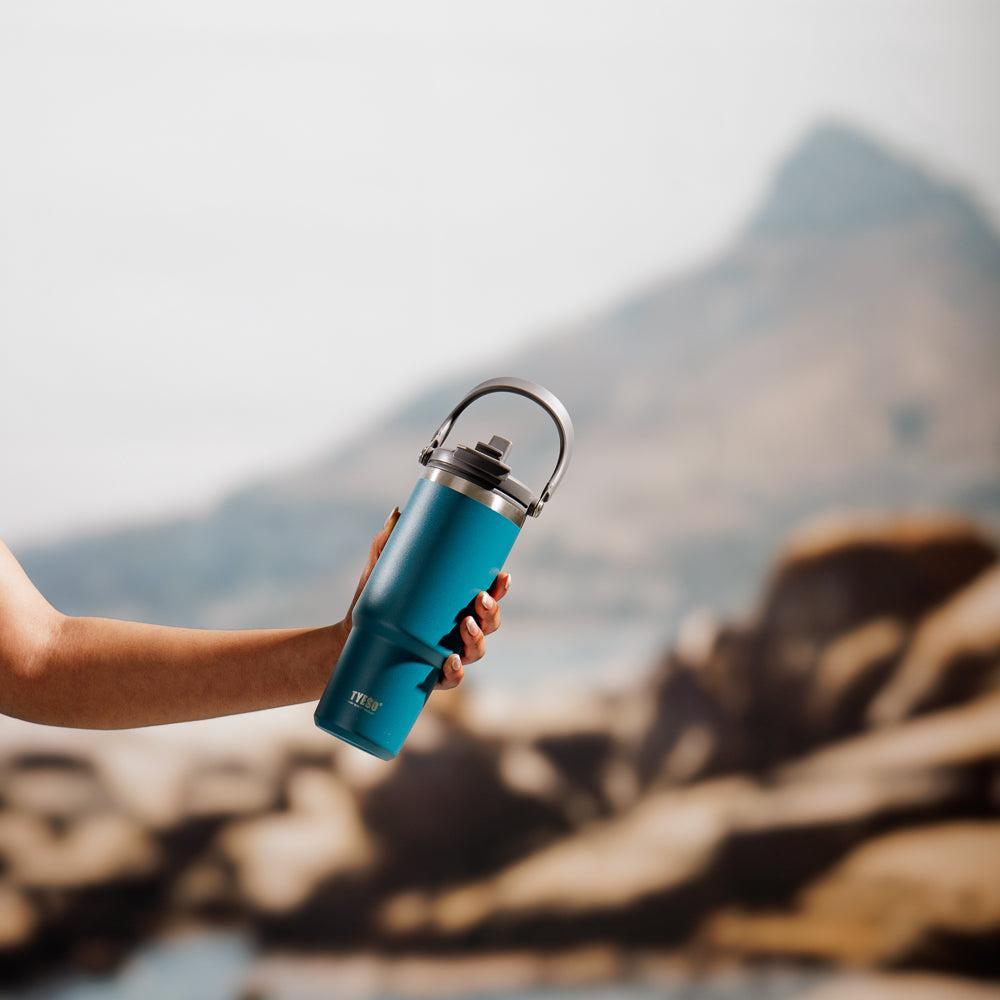Tyeso Stainless Steel Tumbler Teal {WIP}-Mug