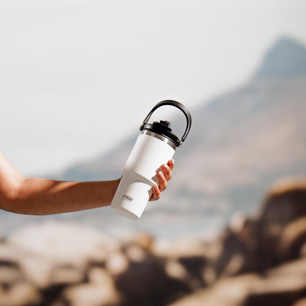 Tyeso Stainless Steel Tumbler White {WIP}-Mug