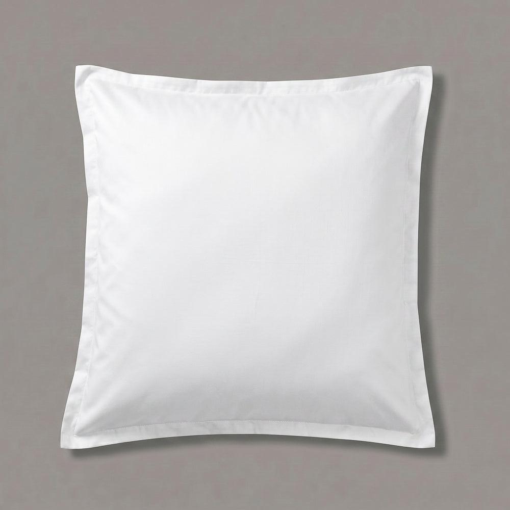 Whisper Soft 300 Thread Count Egyptian Cotton Percale Oxford Pillowcase White-Pillowcases