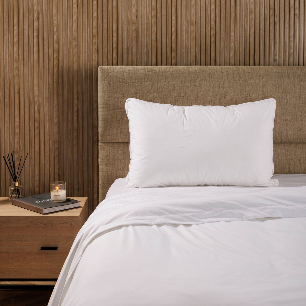 Whisper Soft Gusset Pillow Standard-Pillows