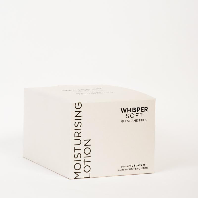 Whisper Soft Moisturising Lotion (Box of 35)-GUEST AMENITIES