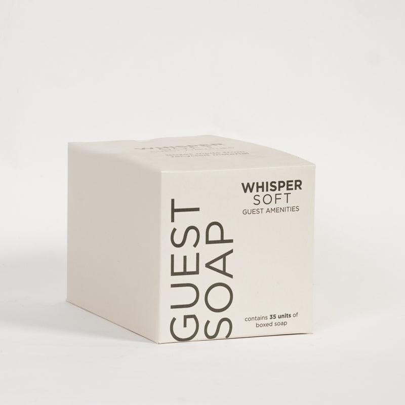 Whisper Soft Wrapped Guest Soap (Box of 35)-GUEST AMENITIES