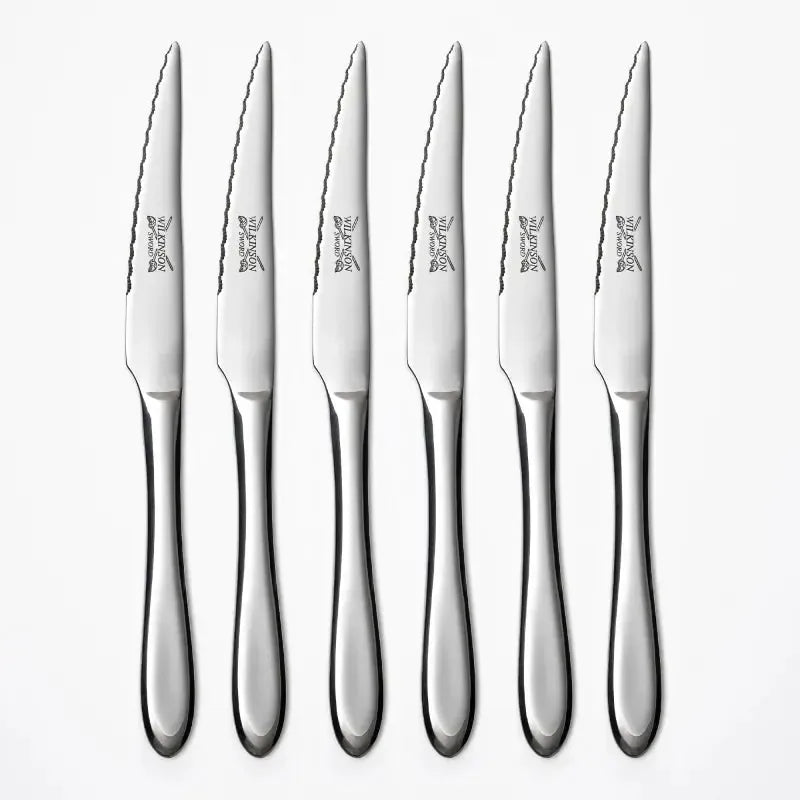 Wilkinson Sword Teardrop Steak Knife Set - 6 Piece-Cutlery